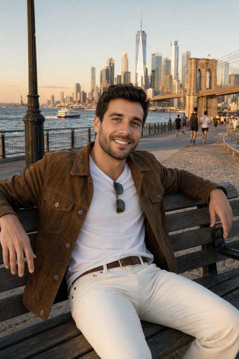AI Photos vs a Dating Photographer: Cost & Results — PhotoDating portrait example